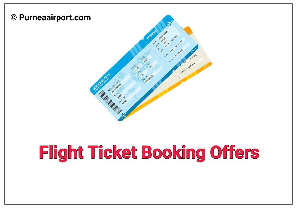 Flight ticket booking offers