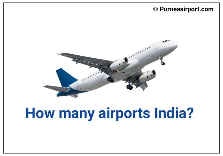 How Many International & Domestic Airport In India 2024