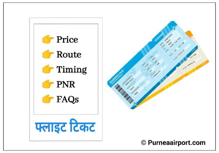 फ्लाइट का टिकट चेक करना है? Price और Time के साथ PNR 